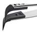 ESD Plastic Tip Tweezers, Style 277, Carbon Fiber Tips A277CF, Curved, 4.7"